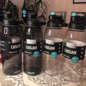 4 Camelbak bottles